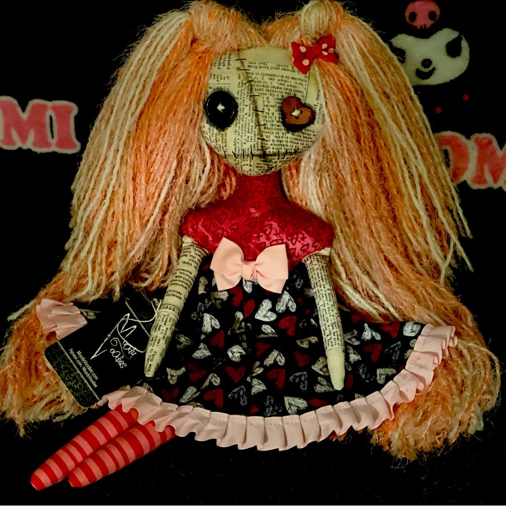 Authentic MoodyVoodies Baby Pink Grungy Doll